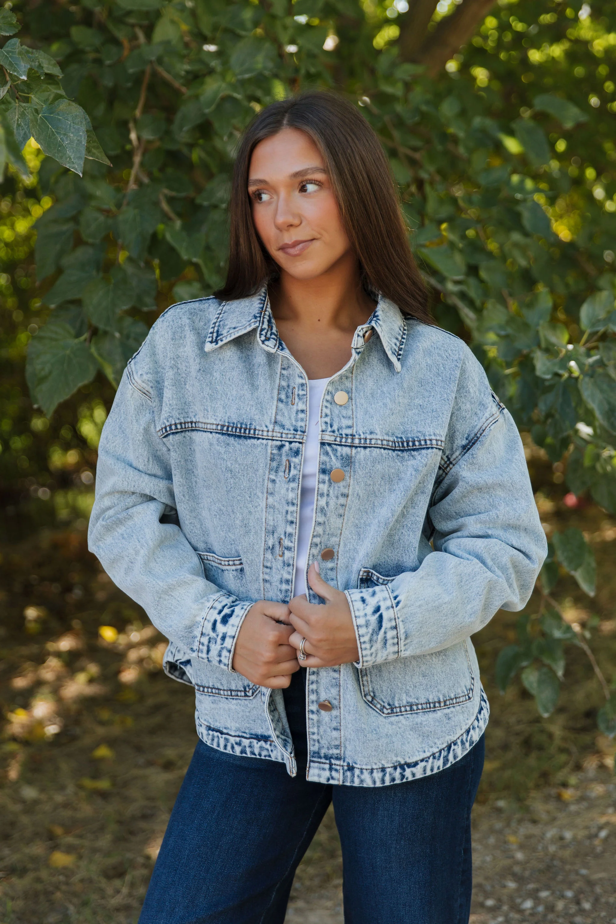 THE SELAH VINTAGE DENIM JACKET - Image 5