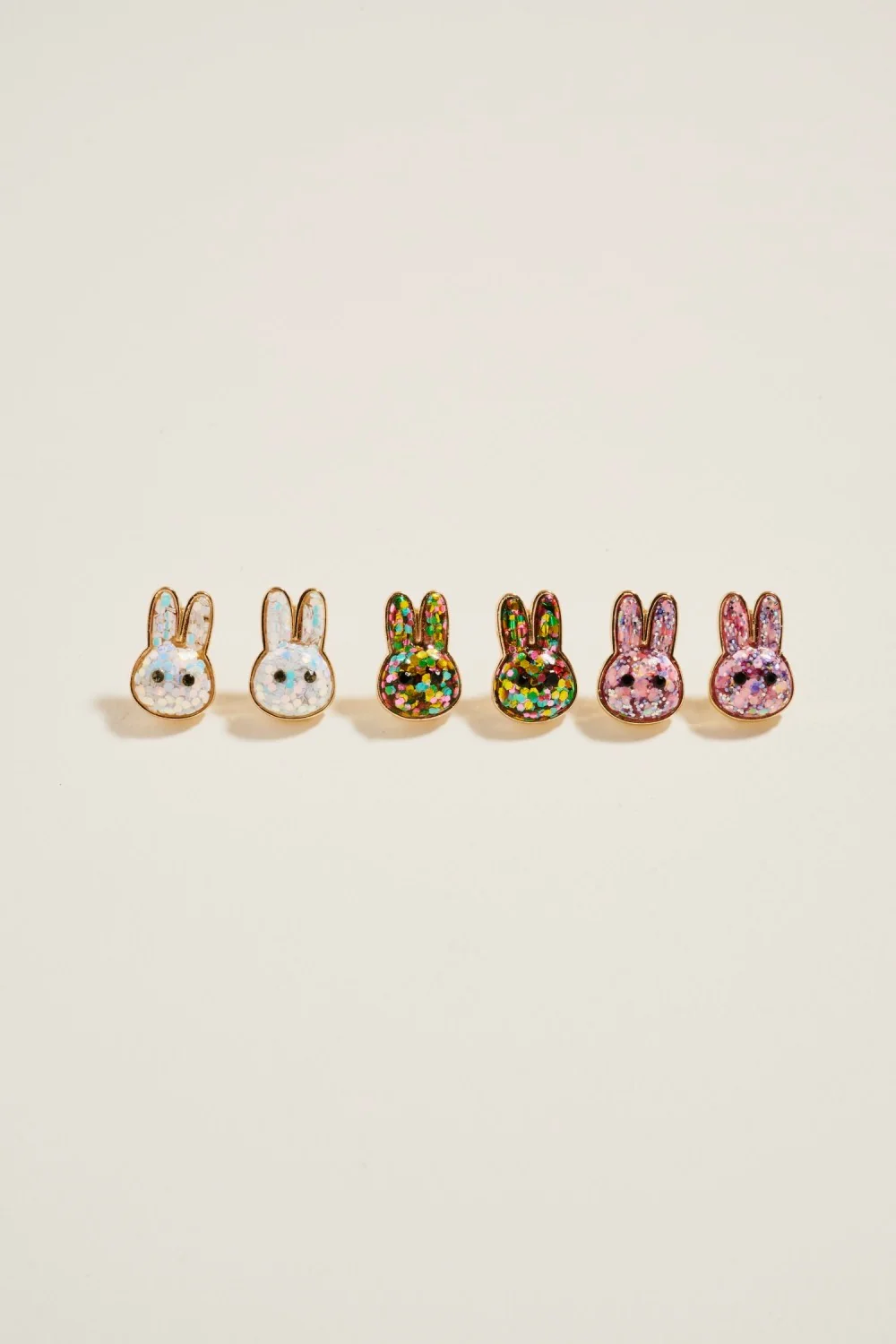 THE SPRING AND EASTER EARRING SET IN GOLD - Image 4