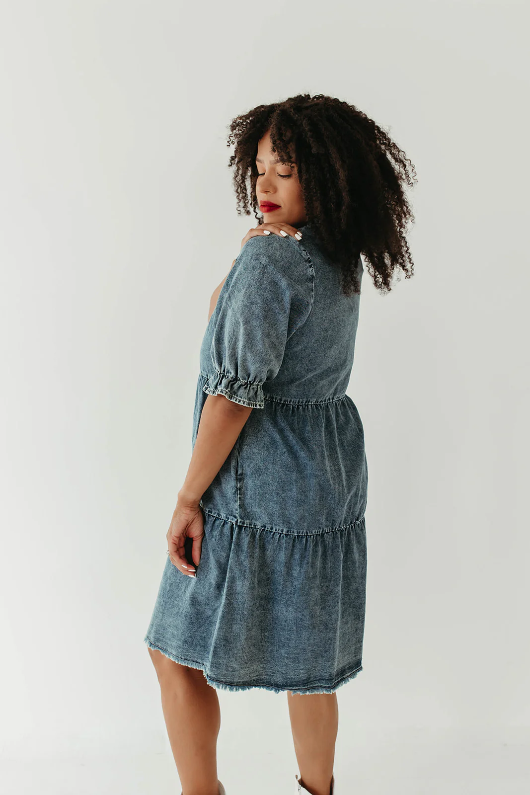 THE TEXAS DENIM DRESS BY PINK DESERT - Image 12