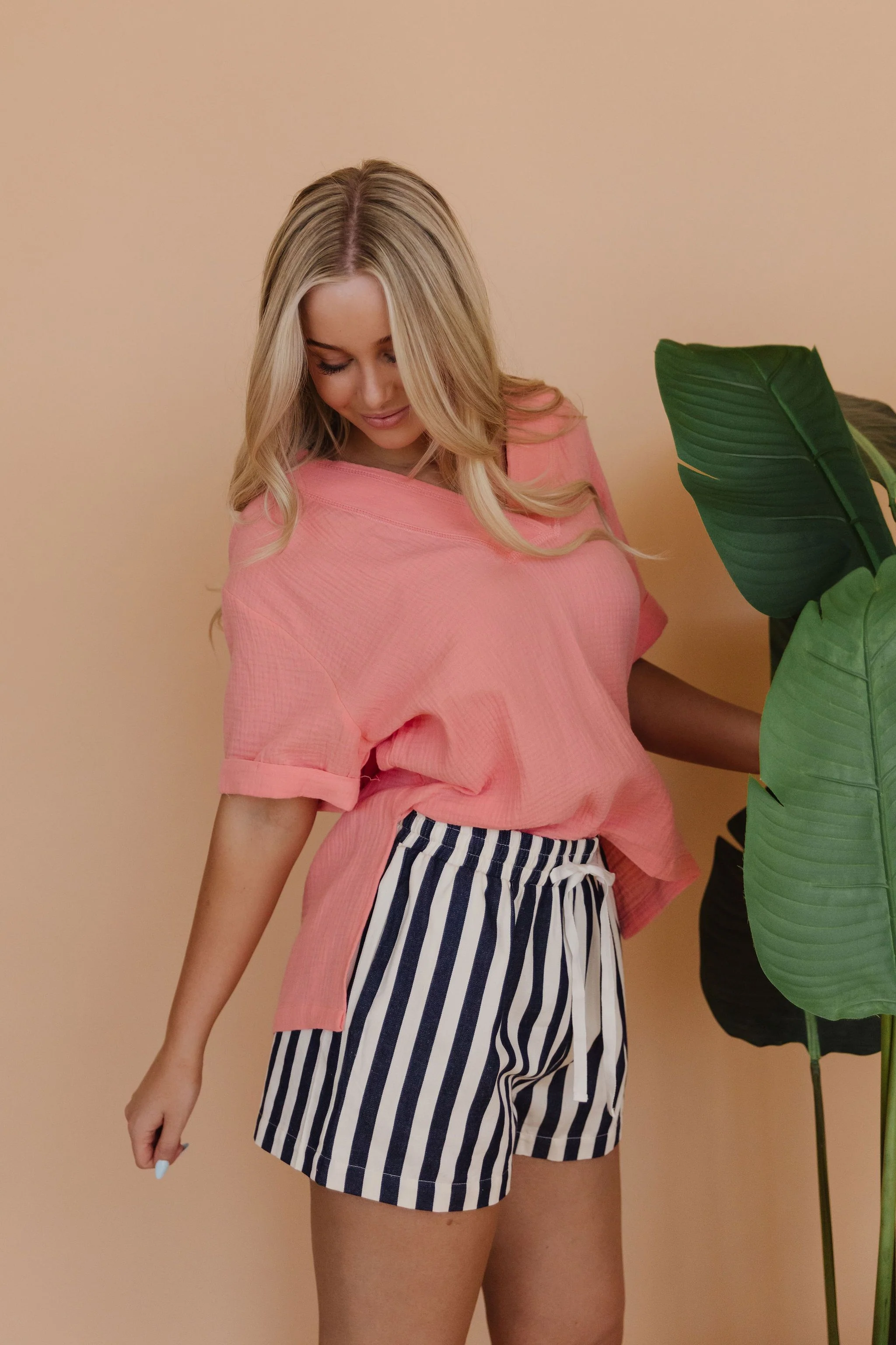 THE TRUDIE TOP IN CORAL - Image 6