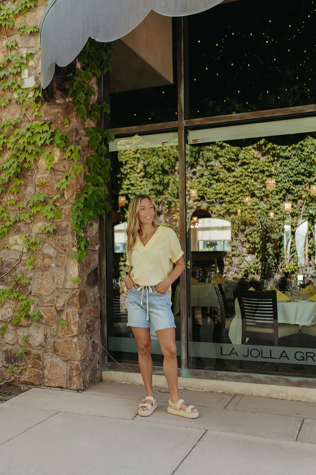 THE TRUDIE TOP IN LEMON - Image 8